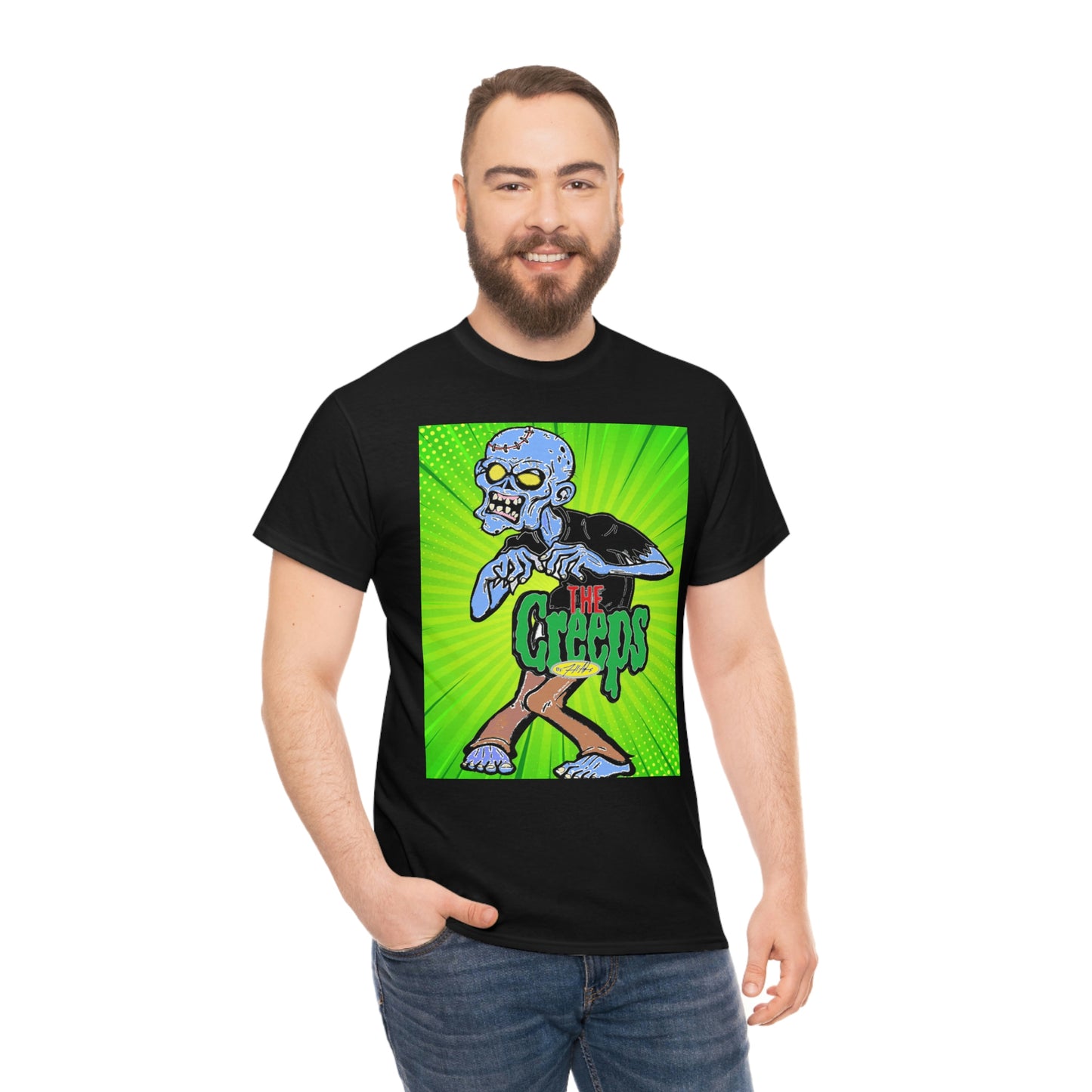 "THE CREEP COLLECTION" CREEP: 8 / Unisex Heavy Cotton Tee