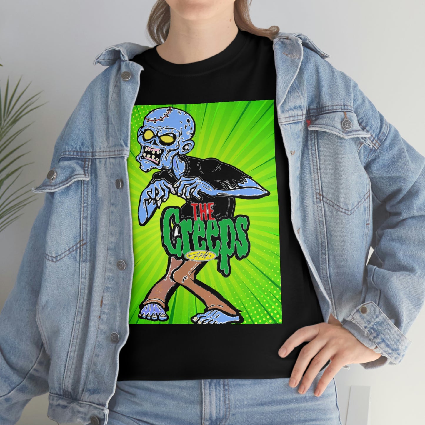 "THE CREEP COLLECTION" CREEP: 8 / Unisex Heavy Cotton Tee