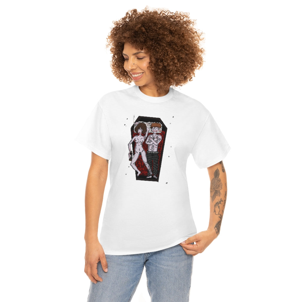 SLAPNDASHN: "SDN VAMP lOVE "/ Unisex Heavy Cotton Tee