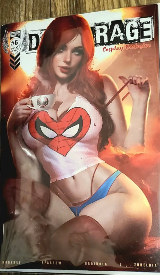 Deathrage 6 Shikarii Mary Jane Cosplay exclusive Variant LTD 600 NM