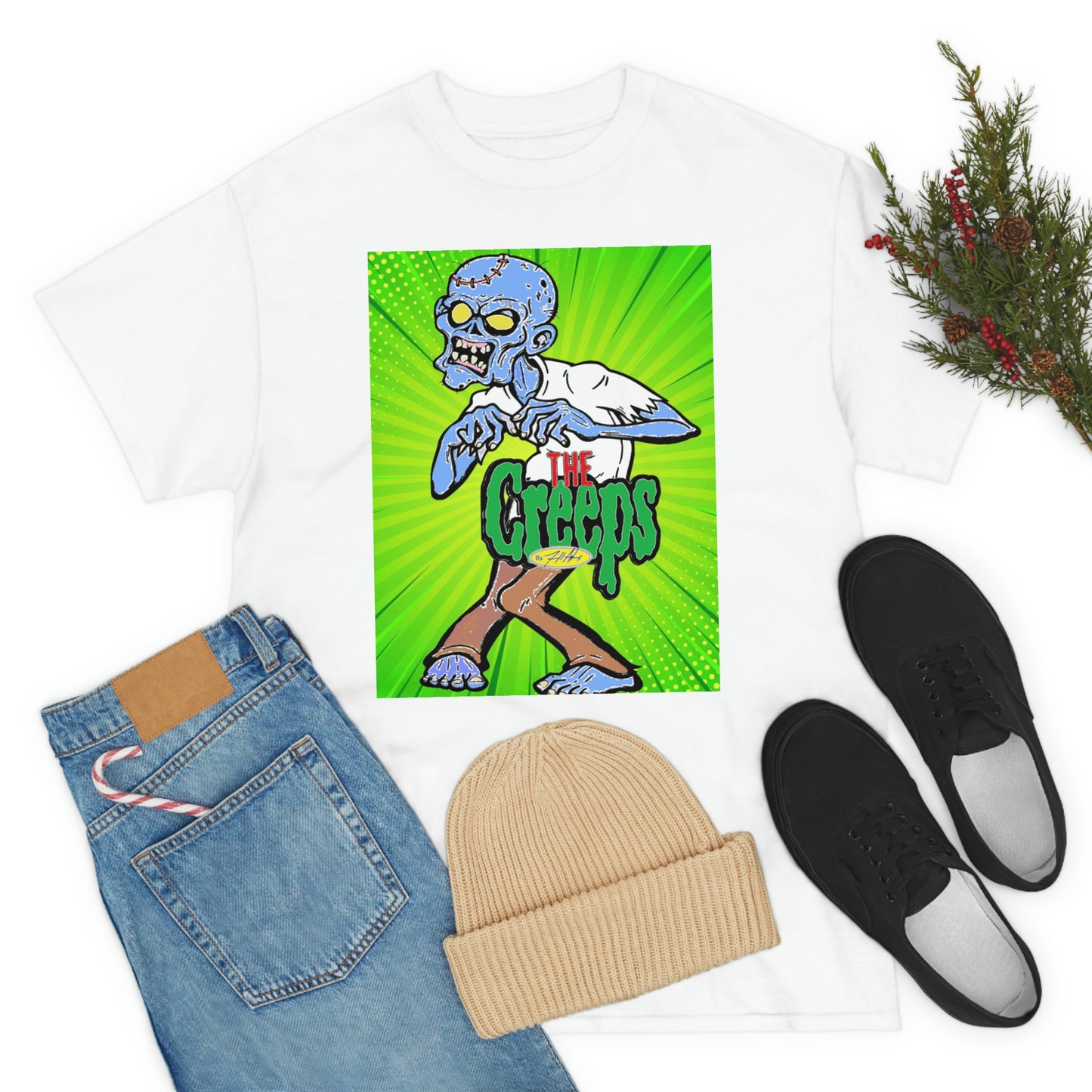 "THE CREEP COLLECTION" CREEP: 8 / Unisex Heavy Cotton Tee