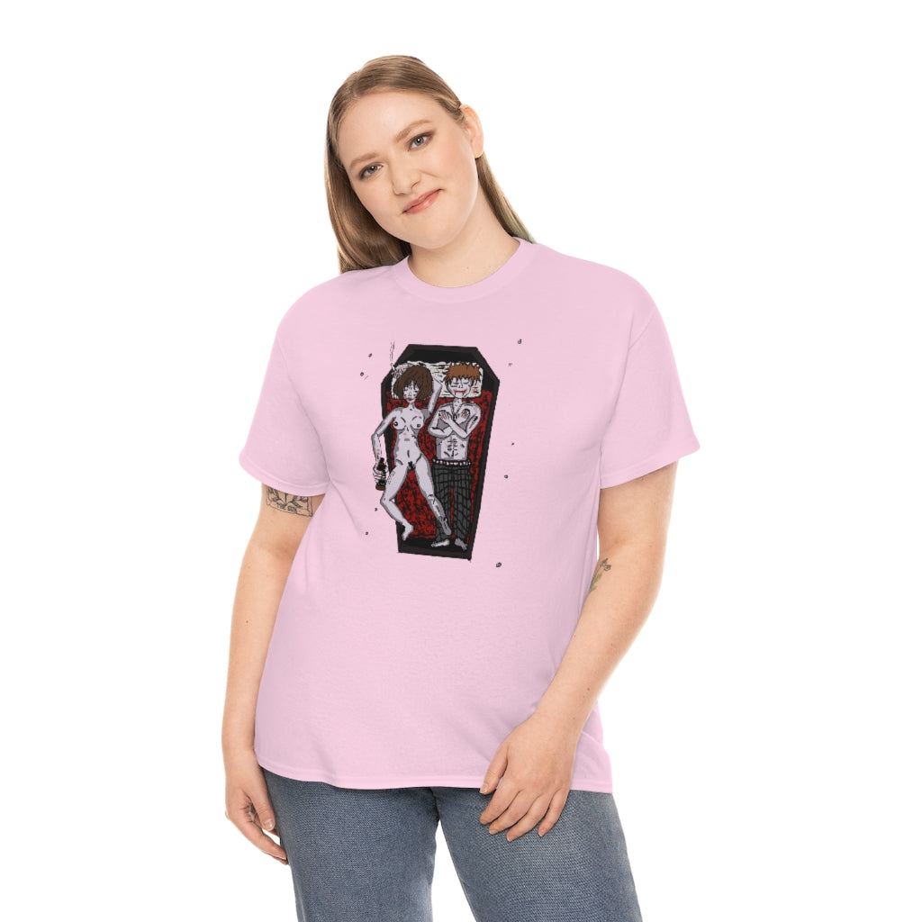 SLAPNDASHN: "SDN VAMP lOVE "/ Unisex Heavy Cotton Tee