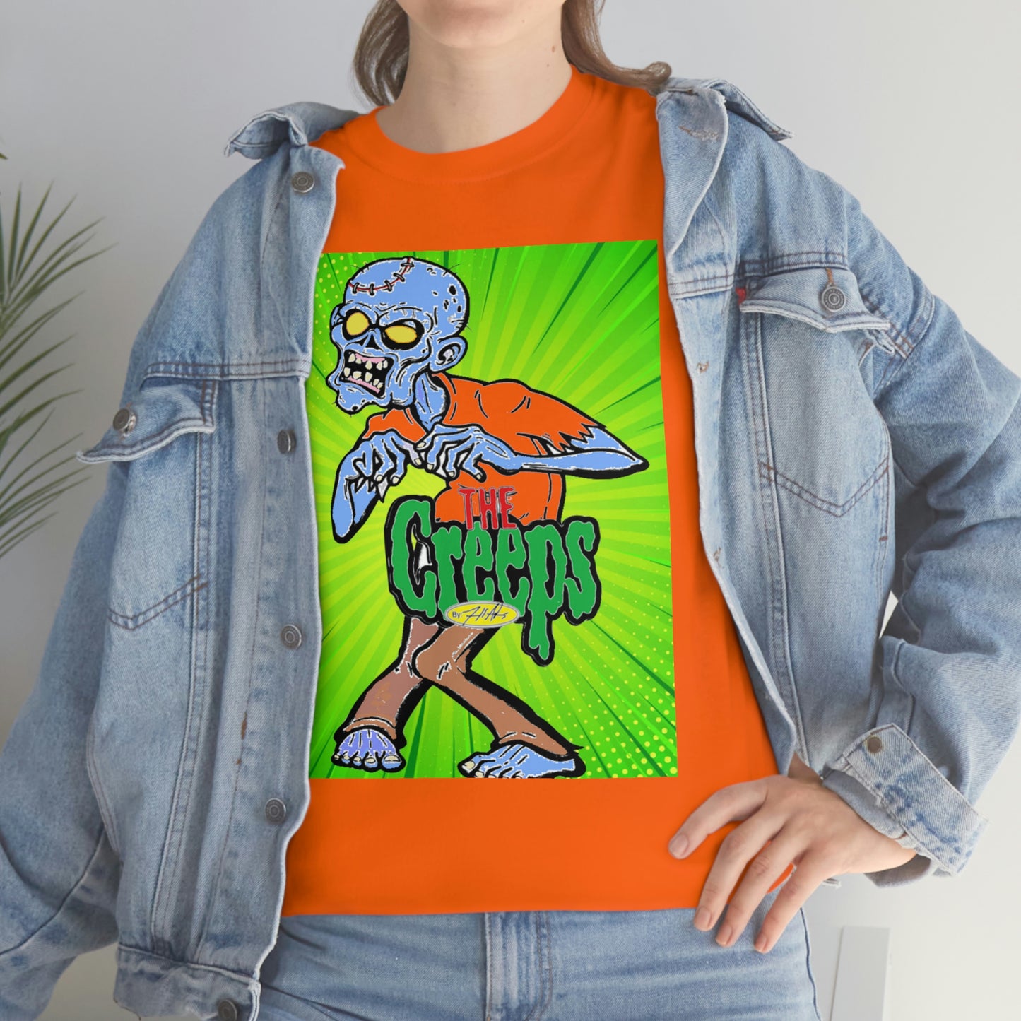 "THE CREEP COLLECTION" CREEP: 8 / Unisex Heavy Cotton Tee