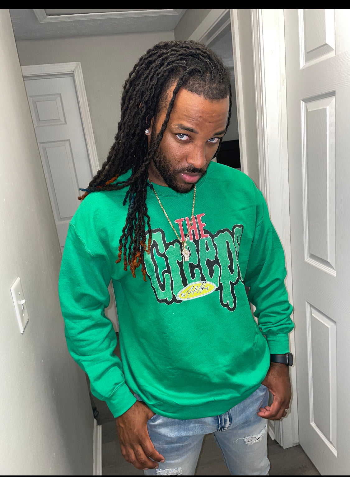 THE CREEPS OFFICIAL "ZOMBIE EDITION" / Crewneck Sweatshirt