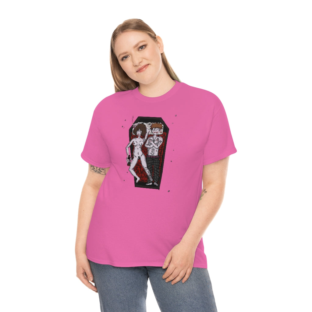 SLAPNDASHN: "SDN VAMP lOVE "/ Unisex Heavy Cotton Tee