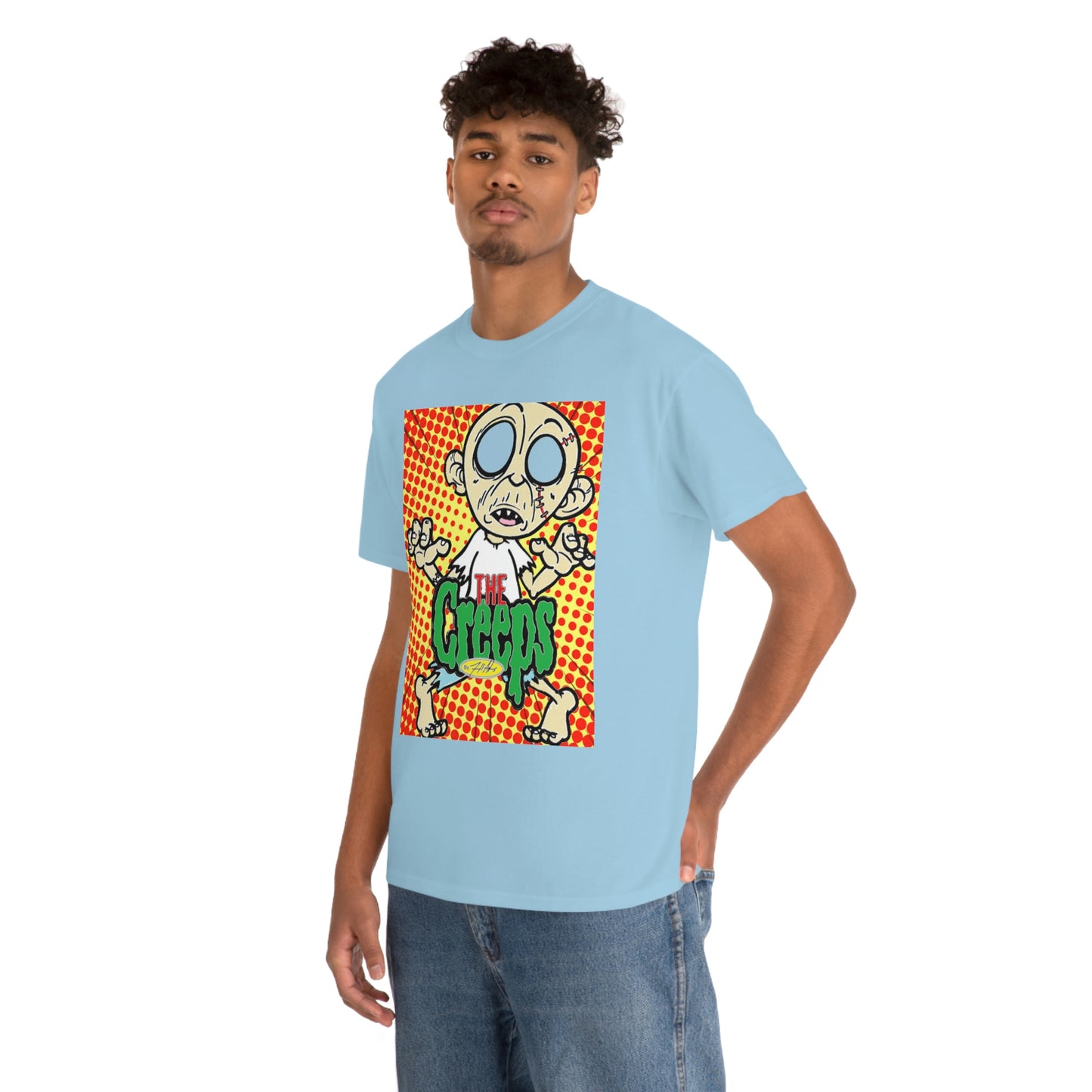 "THE CREEP COLLECTION" CREEP: 4/ Unisex Heavy Cotton Tee