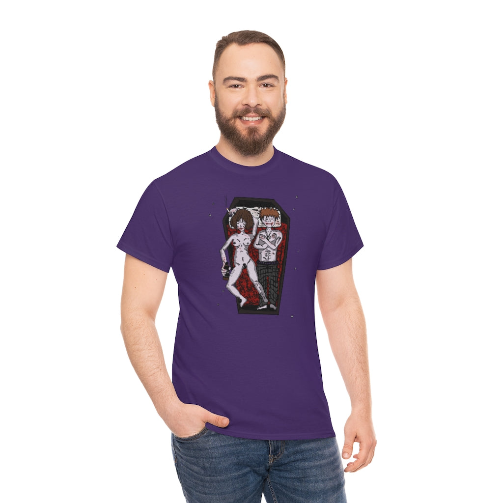 SLAPNDASHN: "SDN VAMP lOVE "/ Unisex Heavy Cotton Tee