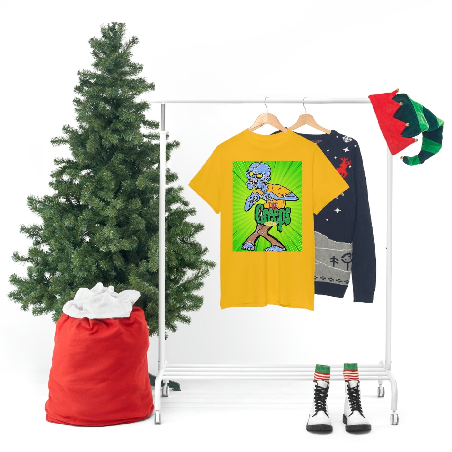 "THE CREEP COLLECTION" CREEP: 8 / Unisex Heavy Cotton Tee