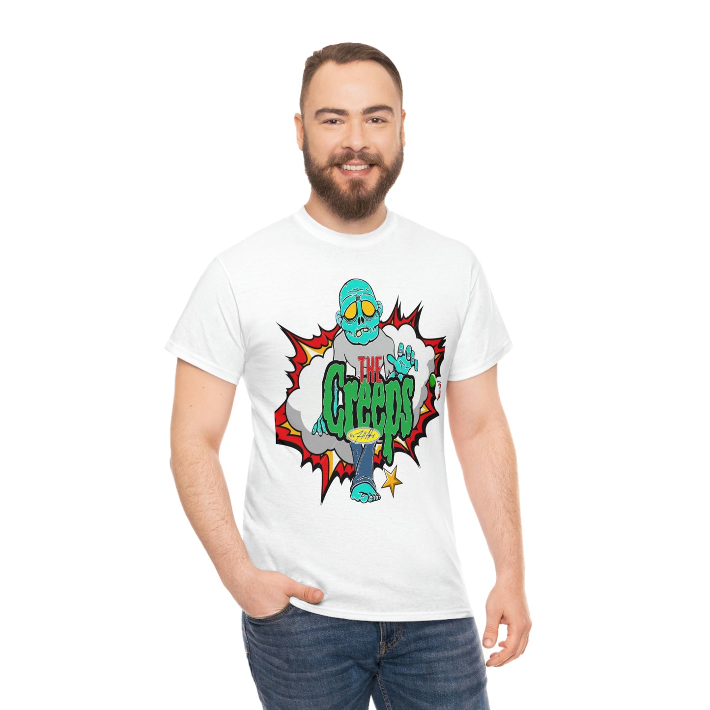 "THE CREEP COLLECTION" CREEP: 5 / Unisex Heavy Cotton Tee