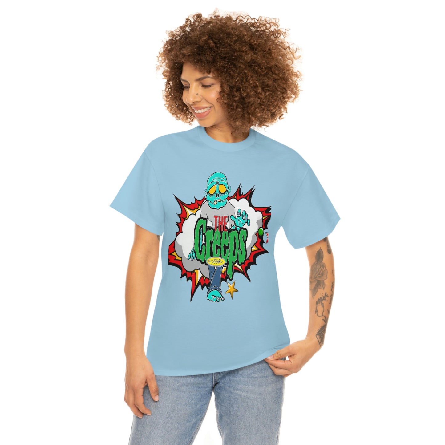 "THE CREEP COLLECTION" CREEP: 5 / Unisex Heavy Cotton Tee