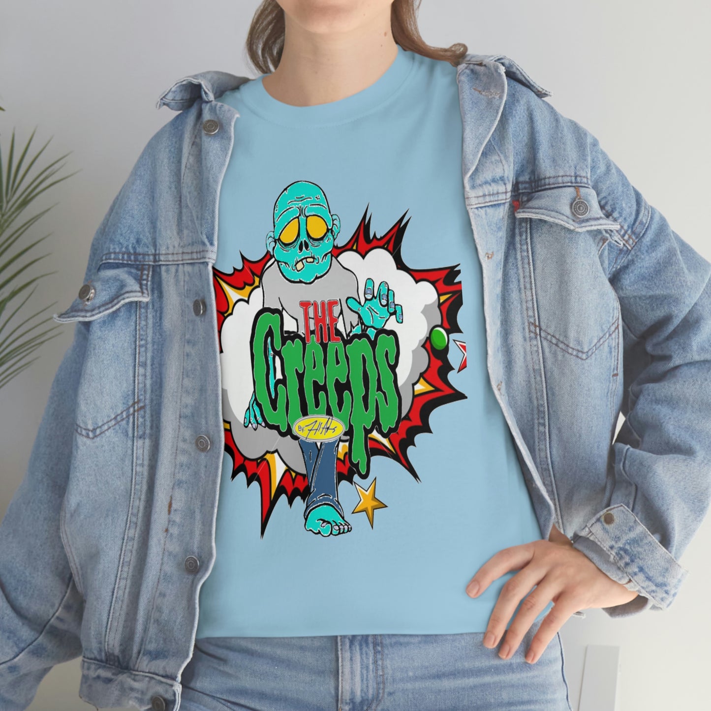 "THE CREEP COLLECTION" CREEP: 5 / Unisex Heavy Cotton Tee
