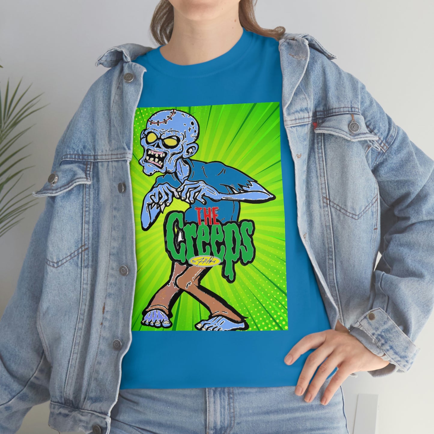 "THE CREEP COLLECTION" CREEP: 8 / Unisex Heavy Cotton Tee