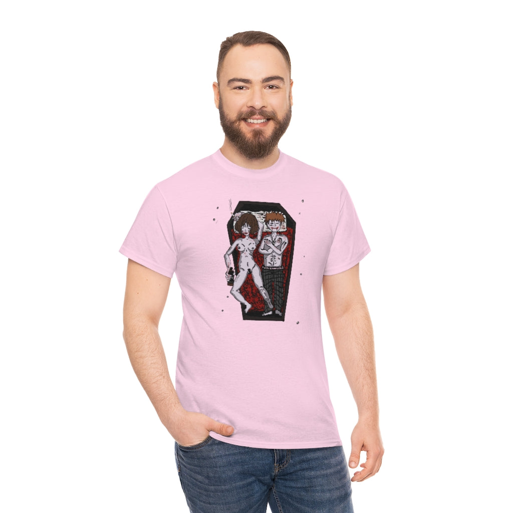 SLAPNDASHN: "SDN VAMP lOVE "/ Unisex Heavy Cotton Tee