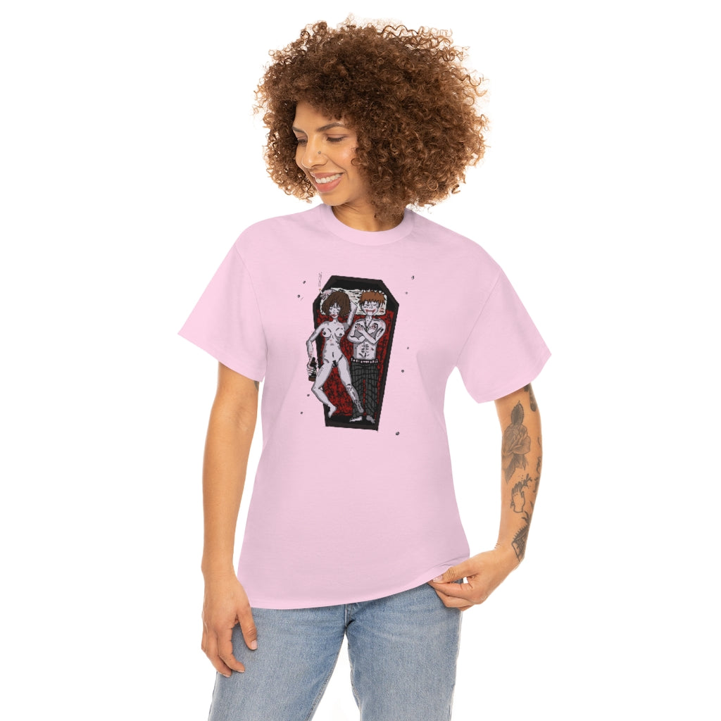 SLAPNDASHN: "SDN VAMP lOVE "/ Unisex Heavy Cotton Tee