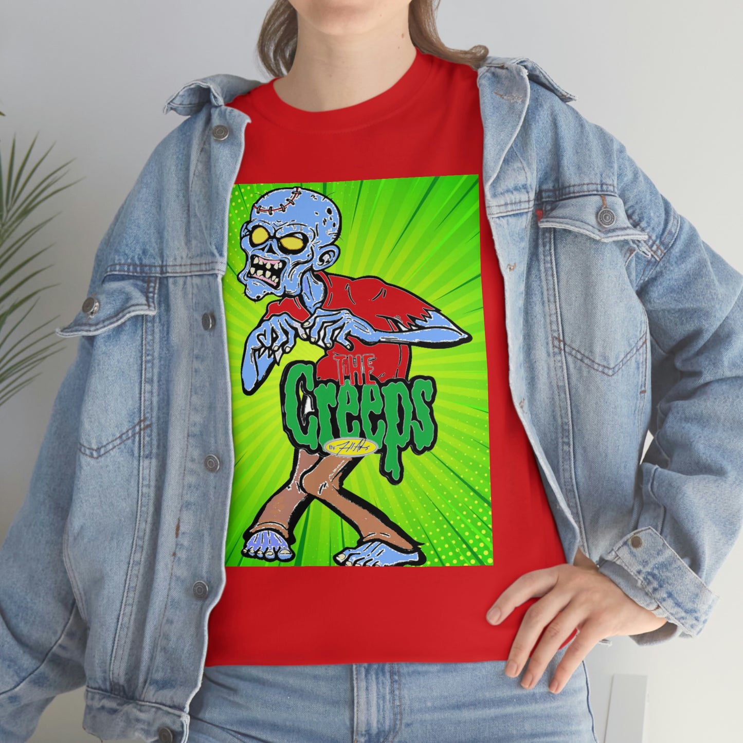 "THE CREEP COLLECTION" CREEP: 8 / Unisex Heavy Cotton Tee