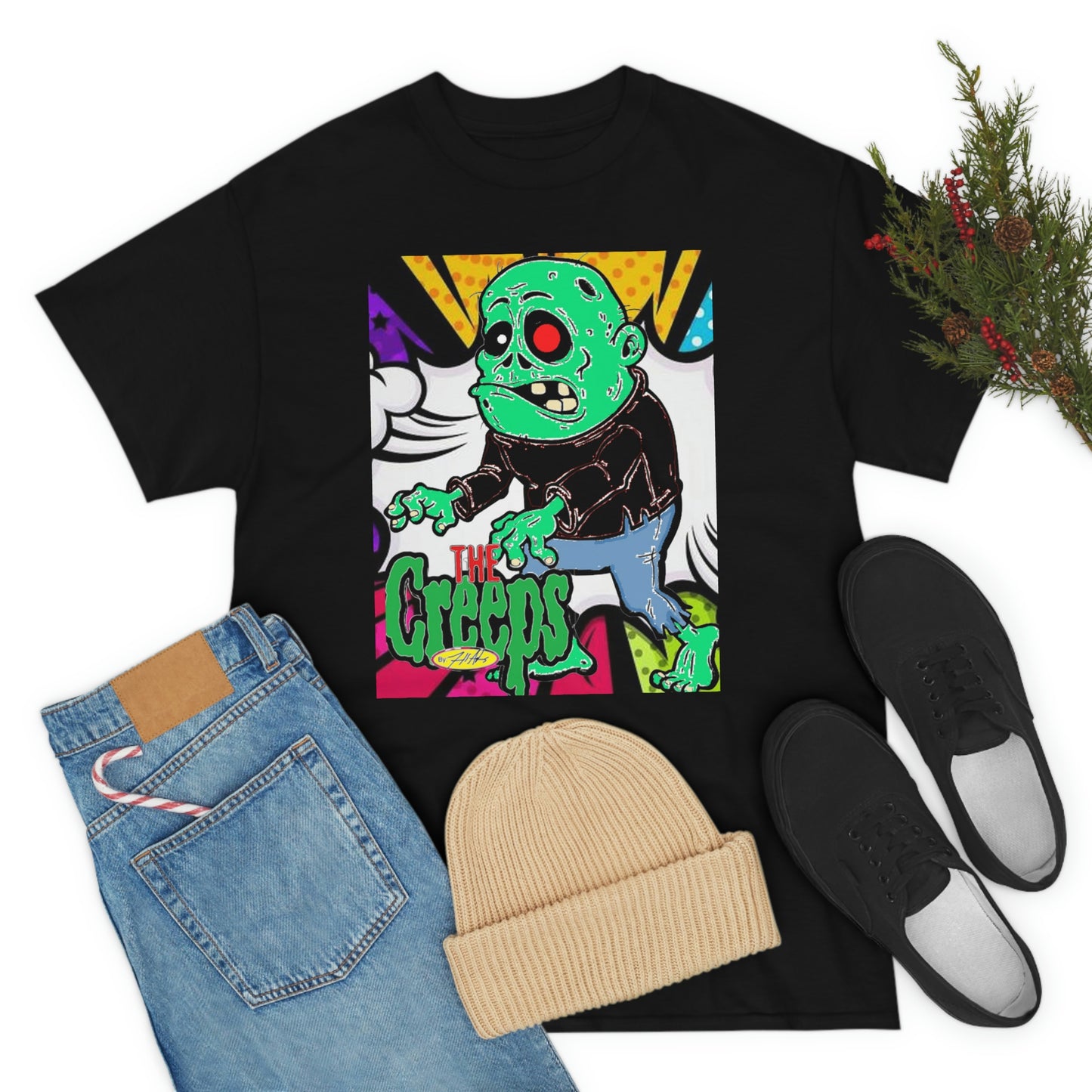 "THE CREEP COLLECTION" CREEP: 3 / Unisex Heavy Cotton Tee
