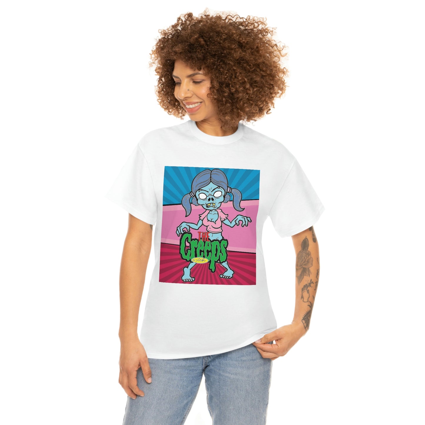 "THE CREEP COLLECTION" CREEP: 12 / Unisex Heavy Cotton Tee