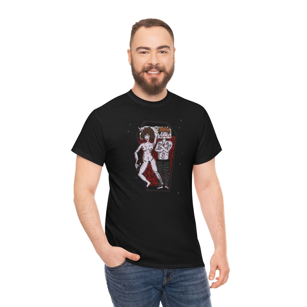 SLAPNDASHN: "SDN VAMP lOVE "/ Unisex Heavy Cotton Tee