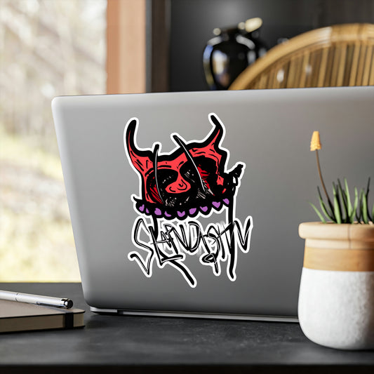 SLAPNDASHN "HORNS" Vinyl Die-Cut Stickers