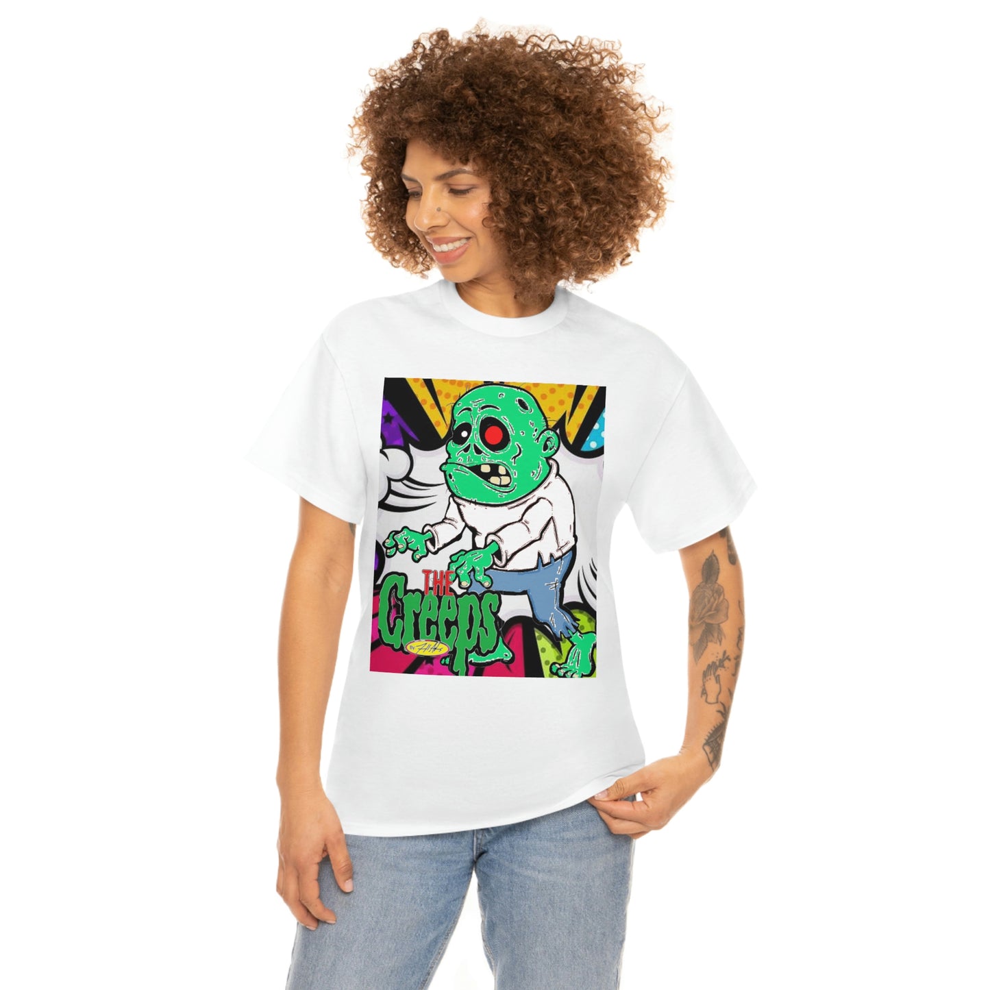 "THE CREEP COLLECTION" CREEP: 3 / Unisex Heavy Cotton Tee