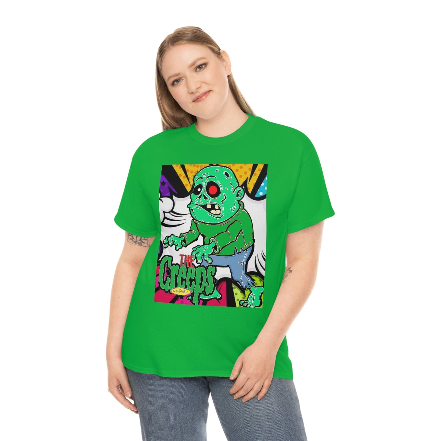 "THE CREEP COLLECTION" CREEP: 3 / Unisex Heavy Cotton Tee
