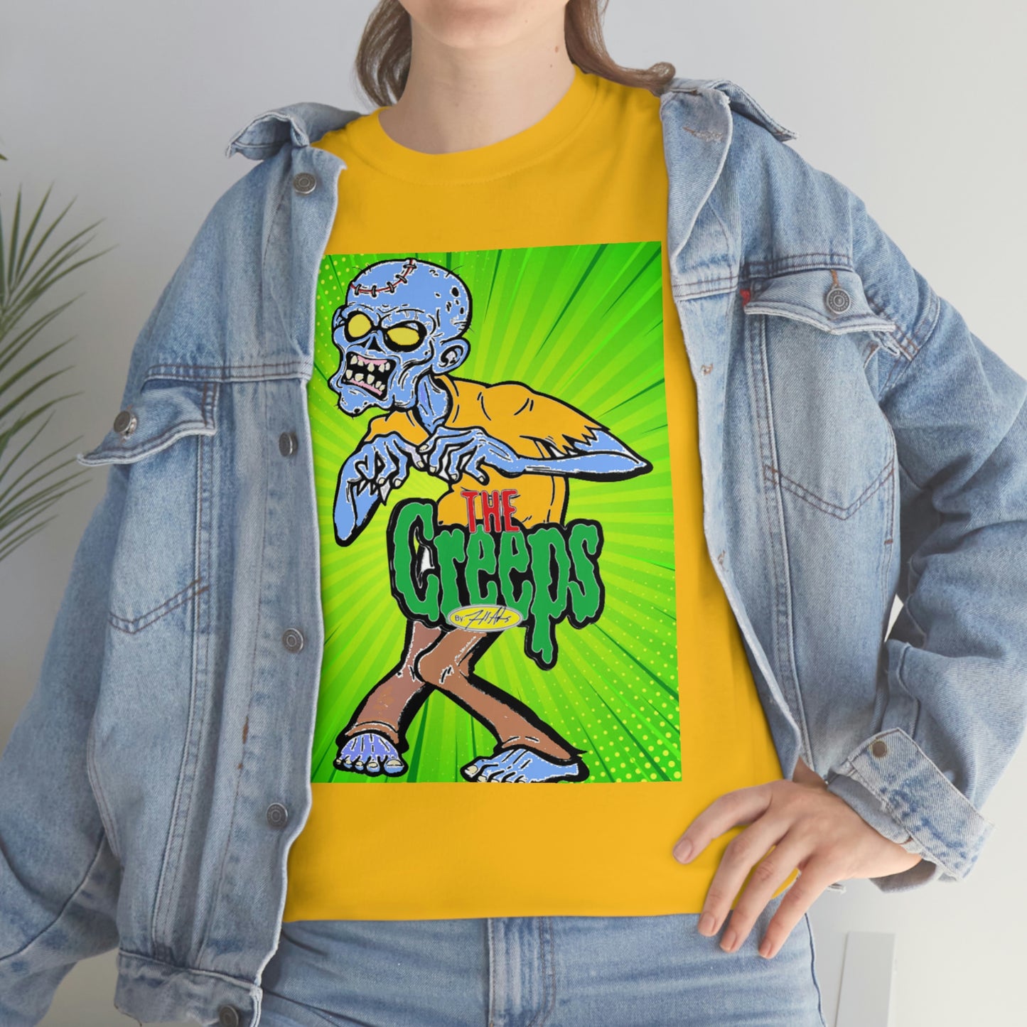 "THE CREEP COLLECTION" CREEP: 8 / Unisex Heavy Cotton Tee