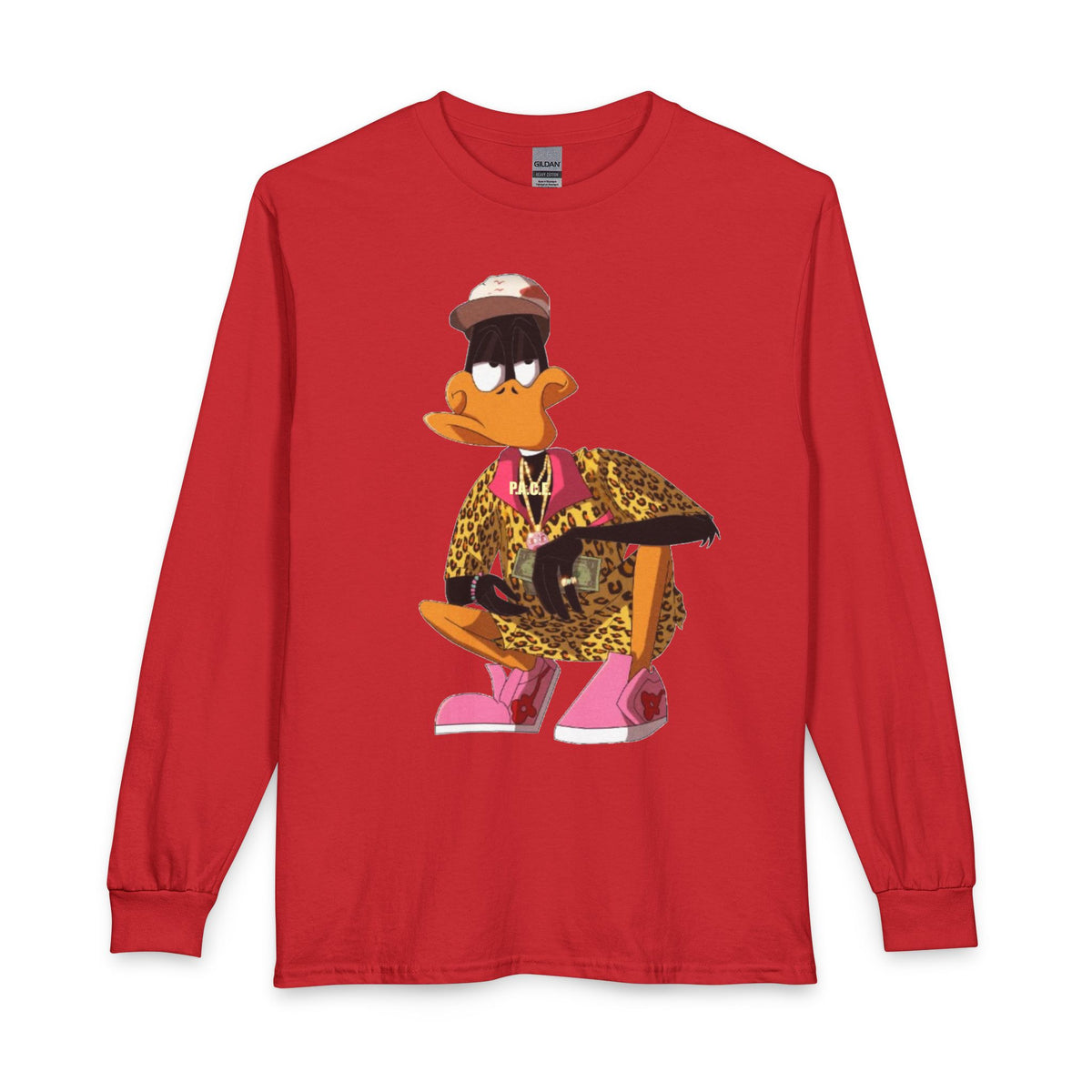 P.A.C.E.| DUCK MONEY- Unisex Long Sleeve T-Shirt