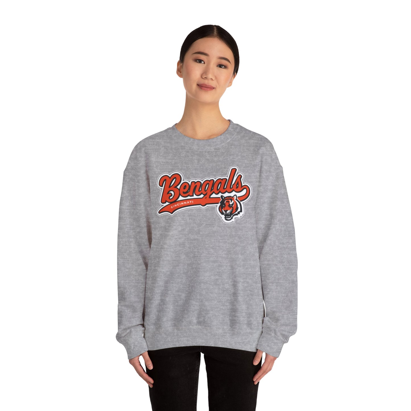 PACE: "BENGALS CLASSIC"/Unisex Heavy Blend™ Crewneck Sweatshirt