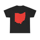 OHIO-MNKY: STATE OFFICIAL / Unisex Heavy Cotton Tee