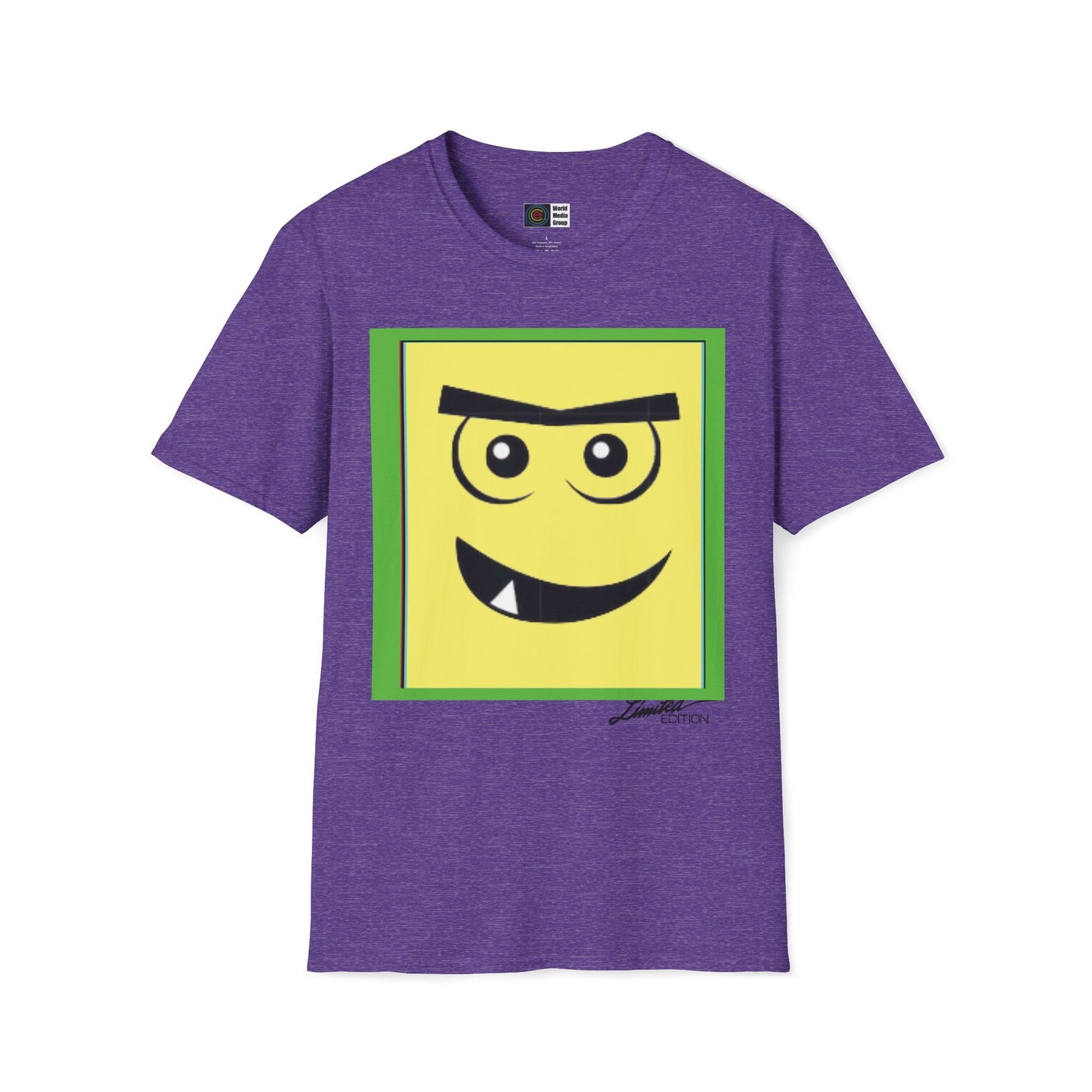P.A.C.E. | MONSTAR MOOD: GRUMPY / Graphic T-Shirt, Monster Face, Limited Edition, Unisex All Sizes
