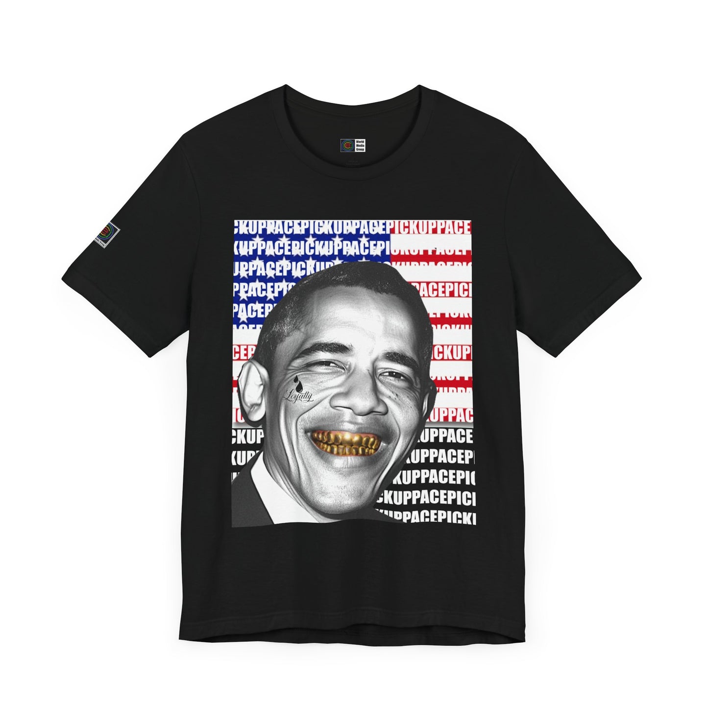 PWMG: "OBAMA"/Unisex Short Sleeve Tee