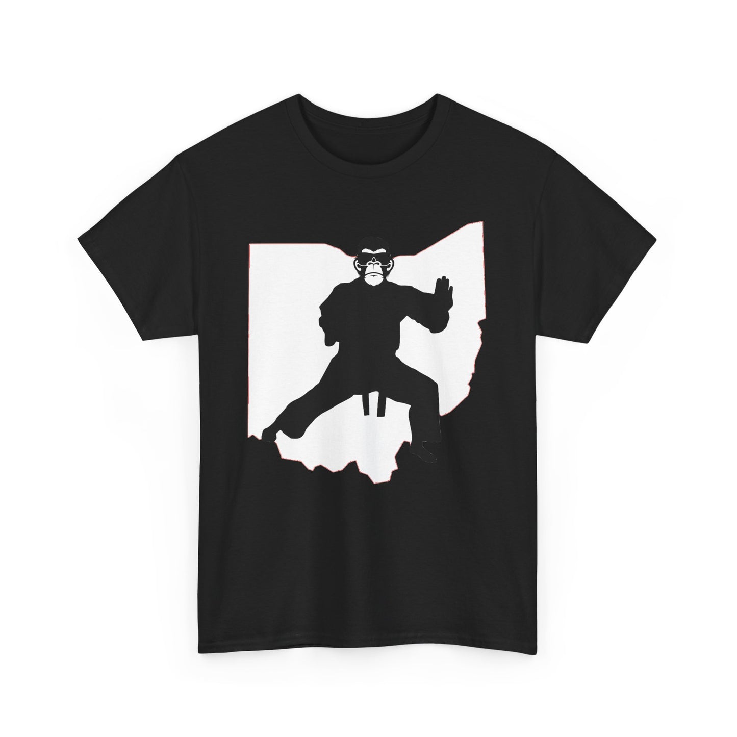 OHIO-MNKY: KARATE (Limited Edition) / Unisex Heavy Cotton Tee