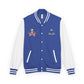 P.A.C.E. | SKULLN OFFICIAL /Letterman Jacket - Perfect for Streetwear, Halloween, or Sports Events, Casual Style, Unique Gift