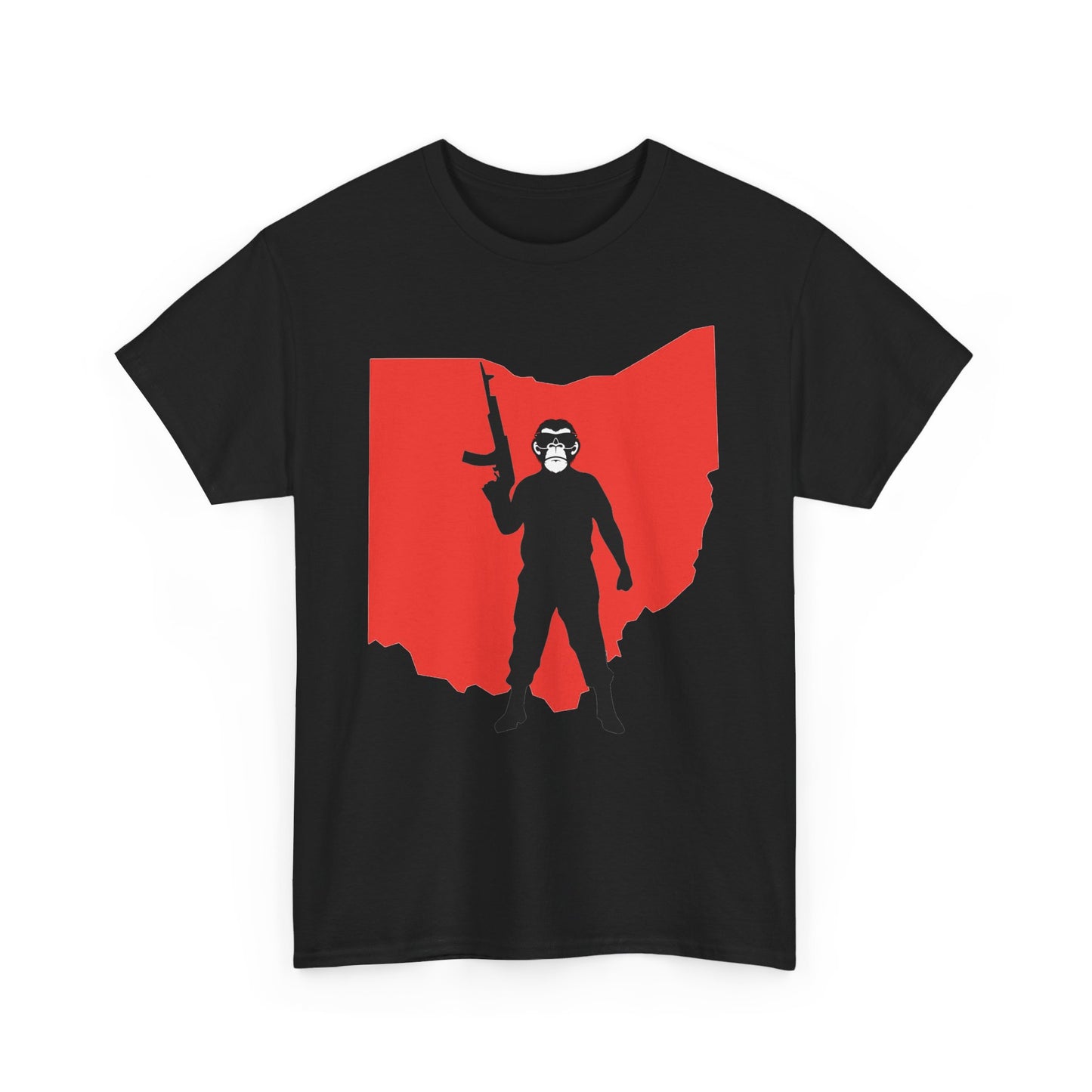 OHIO-MNKY: HOSTAGE/ Unisex Heavy Cotton Tee