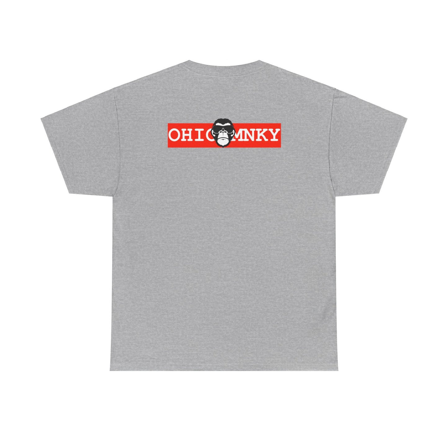 OHIO-MNKY: STICK UP/ Unisex Heavy Cotton Tee