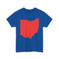 OHIO-MNKY: STATE OFFICIAL / Unisex Heavy Cotton Tee