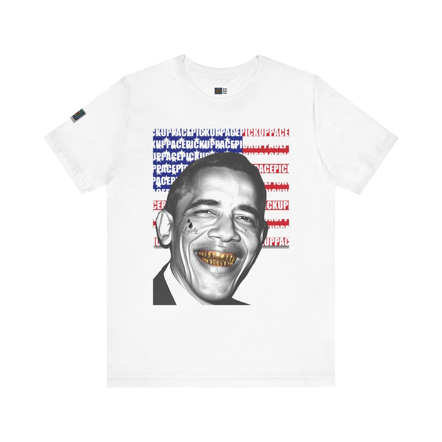 PWMG: "OBAMA"/Unisex Short Sleeve Tee