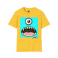P.A.C.E. | MONSTAR MOOD: WHAT THE HELLY!/ Graphic T-Shirt, Monster Face, Limited Edition, Unisex All Sizes