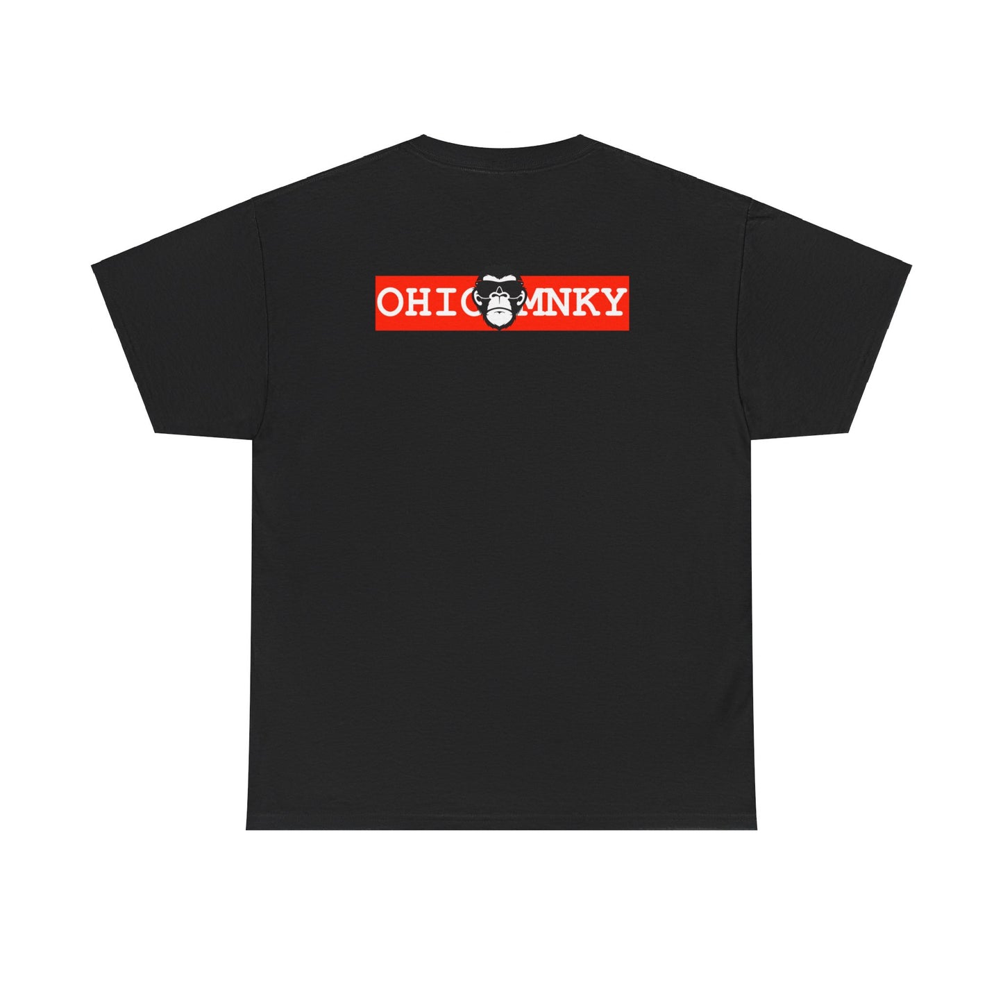 OHIO-MNKY: STICK UP/ Unisex Heavy Cotton Tee