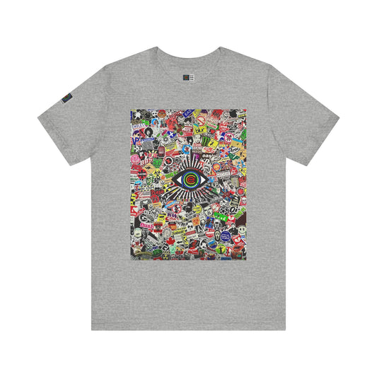 PWMG: "ALL SEEING I 1"/Unisex Short Sleeve Tee