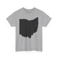 OHIO-MNKY: BLK STATE OFFICIAL / Unisex Heavy Cotton Tee