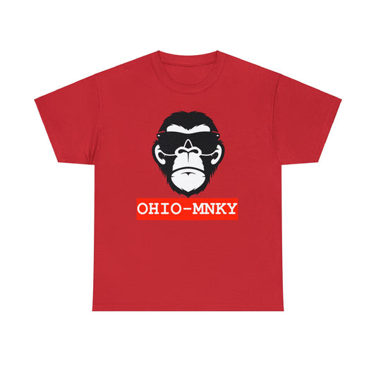 OHIO-MNKY: OFFICIAL STAMP (Limited Edition) / Unisex Heavy Cotton Tee