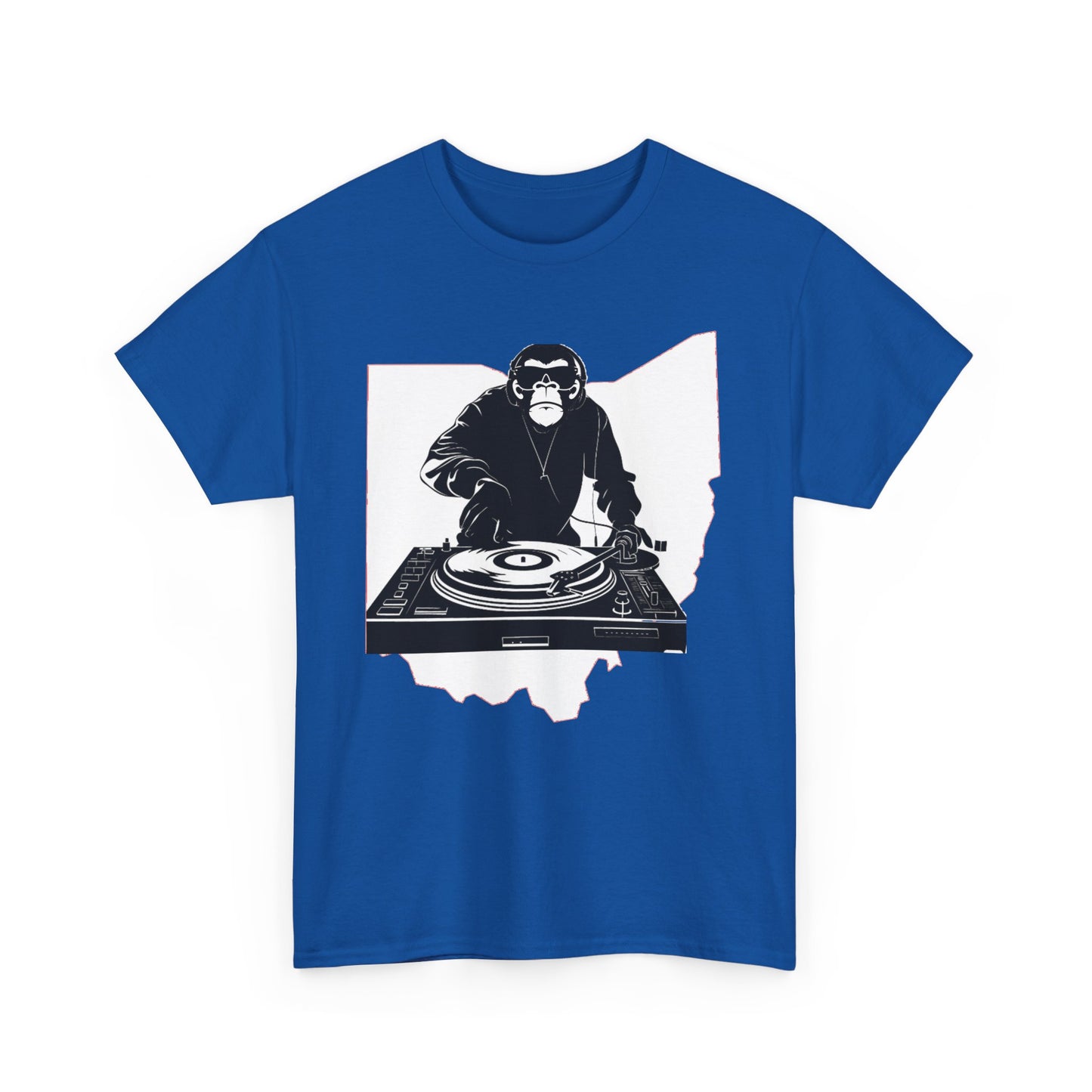 OHIO-MNKY: DJ 1&2/ Unisex Heavy Cotton Tee