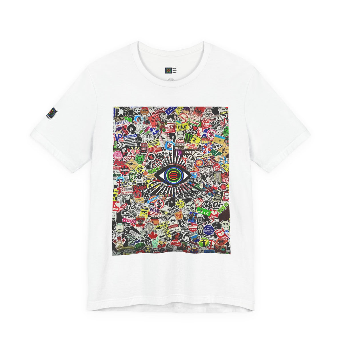 PWMG: "ALL SEEING I 1"/Unisex Short Sleeve Tee