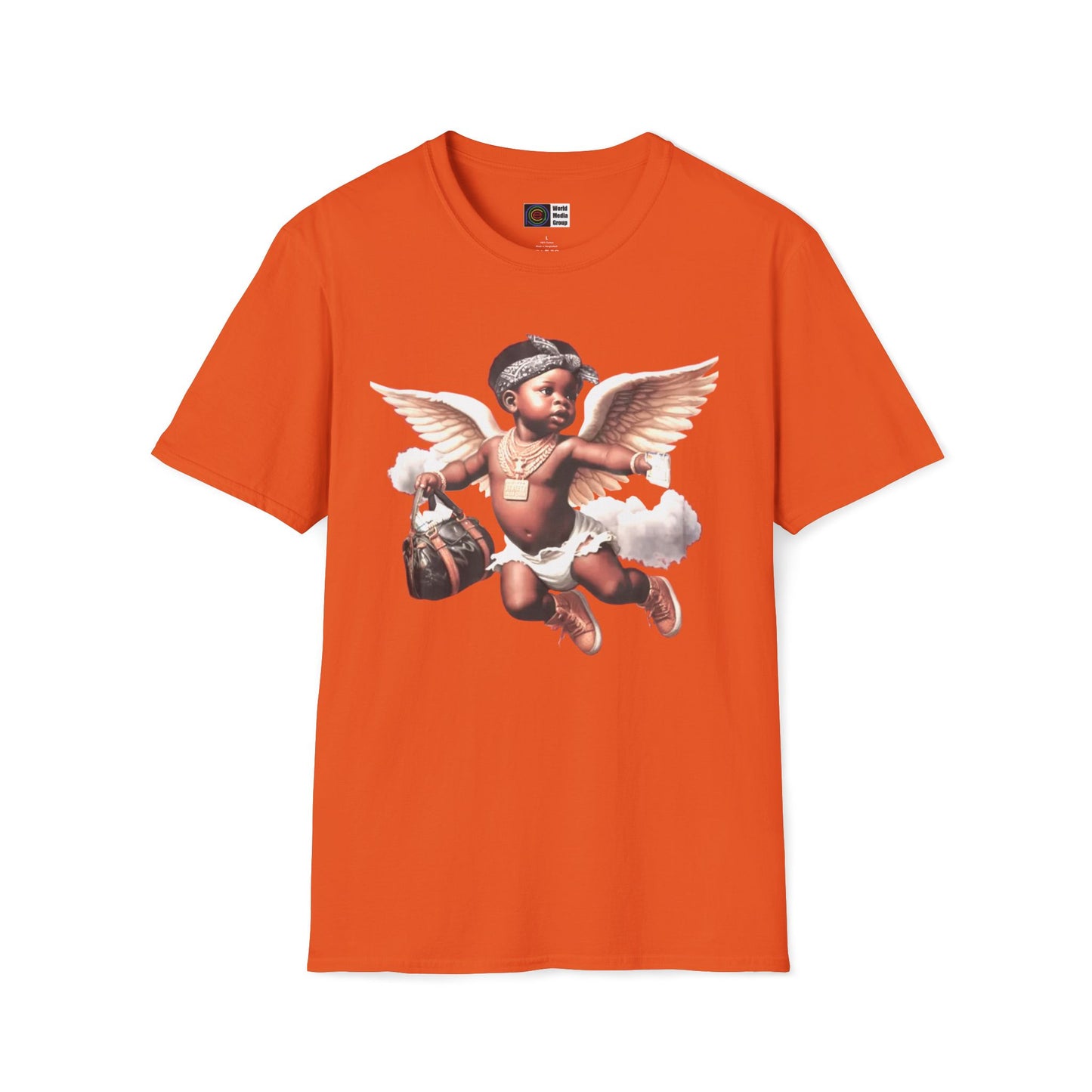 P.A.C.E. | BLK BAG ANGEL/ Graphic T-Shirt, Unisex All Sizes