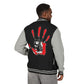 P.A.C.E. | SKULLN OFFICIAL /Letterman Jacket - Perfect for Streetwear, Halloween, or Sports Events, Casual Style, Unique Gift