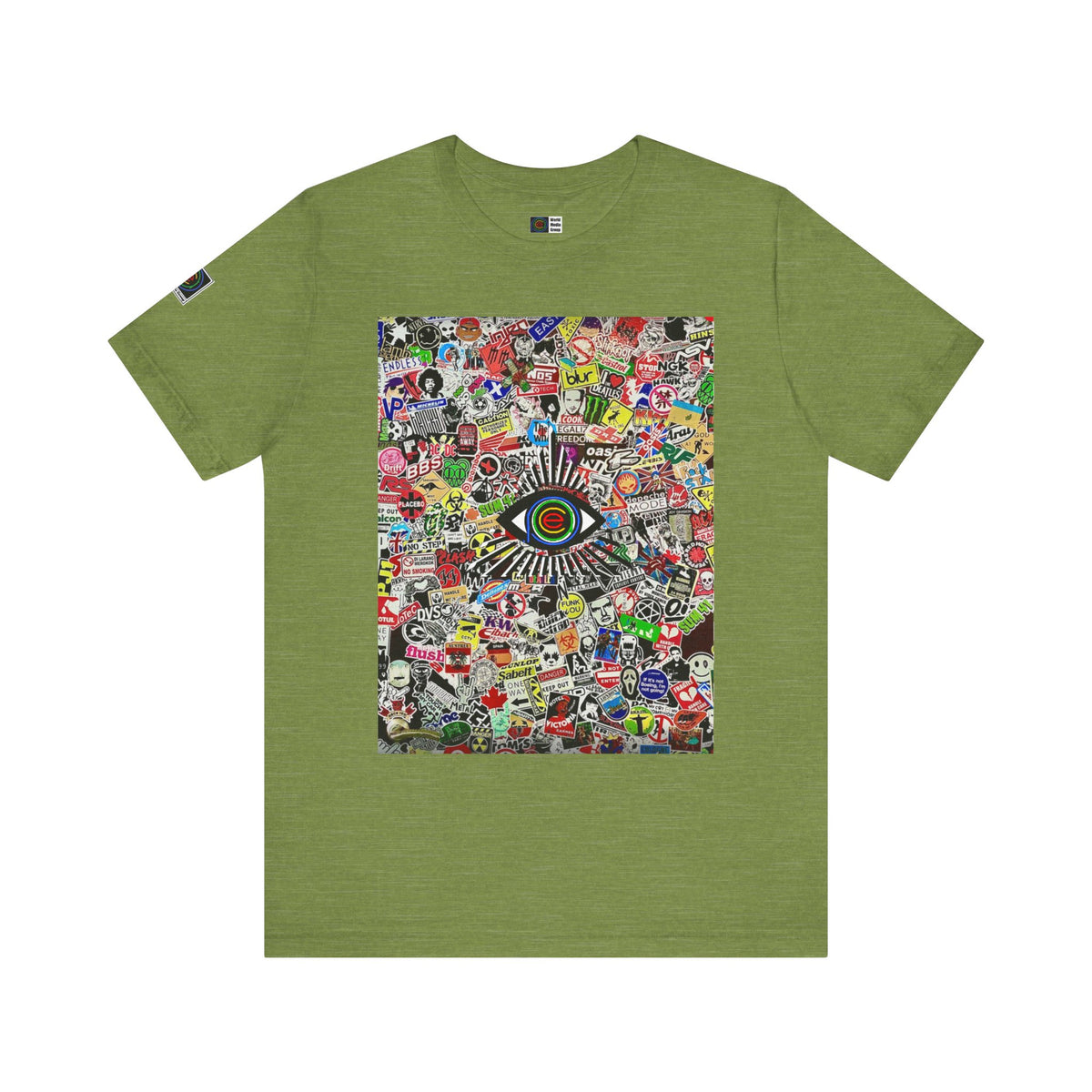 PWMG: "ALL SEEING I 1"/Unisex Short Sleeve Tee