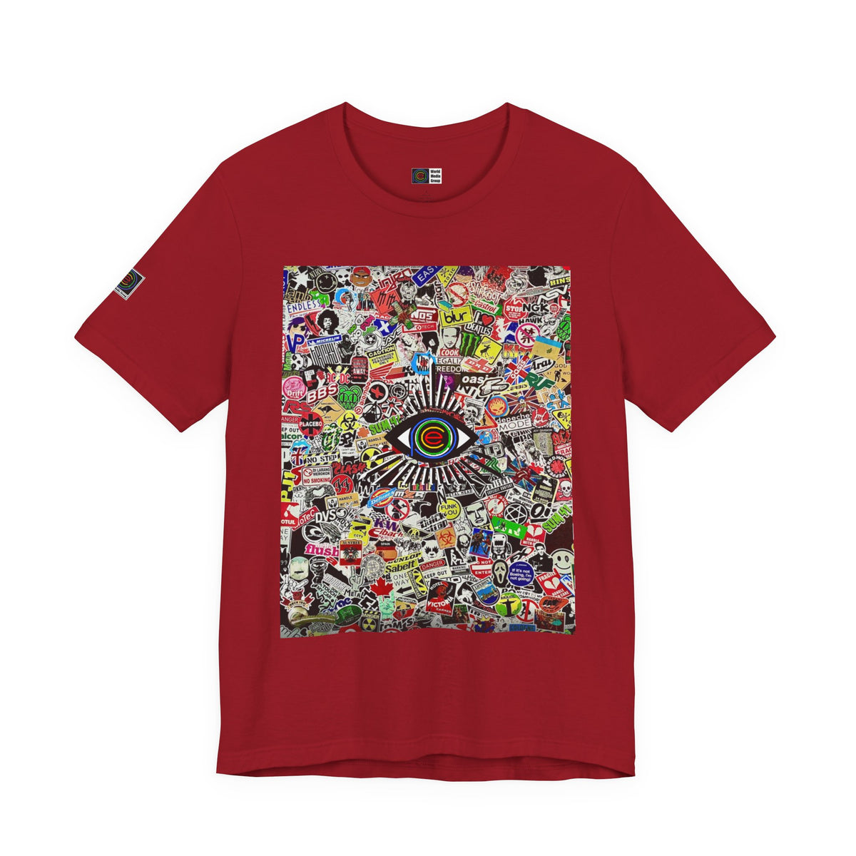 PWMG: "ALL SEEING I 1"/Unisex Short Sleeve Tee