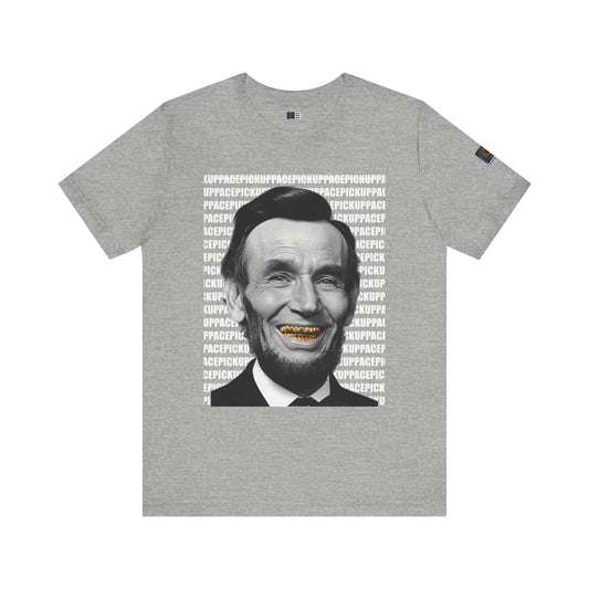 PWMG: "OLD ABE"/Unisex Short Sleeve Tee