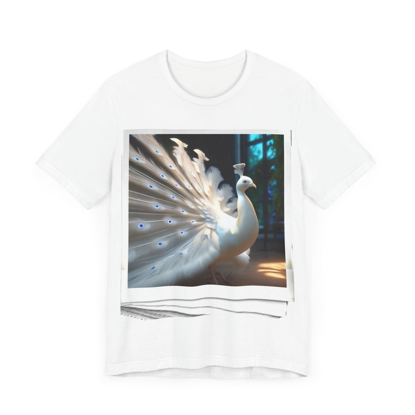 BRDZ & B$: "PEACOCK"/ Unisex Jersey Short Sleeve Tee